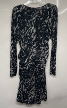 Load image into Gallery viewer, New York &amp; Company Womens Multicolor Printed Stretch Ruched Bodycon Dress Size L
