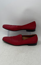 Load image into Gallery viewer, Mark Chris Mens Inferno Red Leather Slip-On Loafer Shoes Size EUR 46
