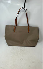Load image into Gallery viewer, London Fog Womens Brown Beige Double Handle Shoulder Tote Bag With Tag
