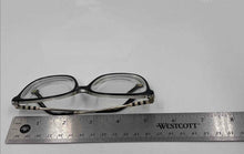 Load image into Gallery viewer, Authentic Carolina Herrera Women's Silver-Tone Black &amp; White Glasses

