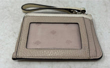Load image into Gallery viewer, Kate Spade New York Womens Beige Leather Credit Card Holder Wallet
