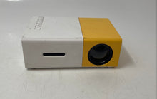 Load image into Gallery viewer, Yellow White LED LCD Home Theater Portable Compact Mini Projector Not Tested

