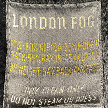 Load image into Gallery viewer, London Fog Mens Green Long Sleeve Regular Fit Button Front Trench Coat Size 40
