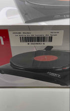 Load image into Gallery viewer, Ion Black Profile Pro USB Turntable Home Stereo System With Input Not Tested
