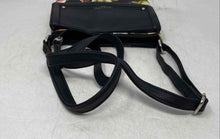 Load image into Gallery viewer, Rosetti Womens Black And Multicolor Floral Faux Leather Crossbody Handbag
