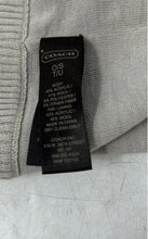 Load image into Gallery viewer, Coach Womens Beige Signature Print Ribbed Knitted Beanie Hat
