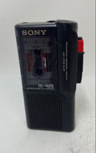 Load image into Gallery viewer, Sony M-425 Black Auto Shut Off Electret Condenser Microcassette-Corder No Tested

