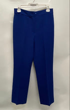 Load image into Gallery viewer, Modelli Collection 2000 Womens Blue Straight Leg Flat Front Dress Pants No Size
