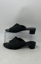 Load image into Gallery viewer, Adrianna Papell Womens Theresa Black Open Toe Block Heel Slide Sandals 8.5M
