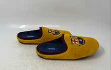 Load image into Gallery viewer, Barca Womens Yellow Official FC Barcelona Slip-On Mule Slippers Size EUR 38
