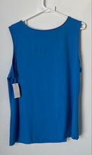 Load image into Gallery viewer, Charter Club Womens Blue Sleeveless Scoop-Neck Tank Top Size 1X With Tag
