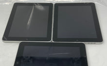 Load image into Gallery viewer, Lot Of 3 Pcs Apple iPads Model A1219 iOS Tablets Not Tested Locked For Parts
