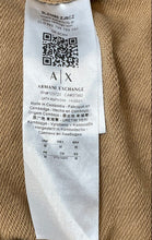 Load image into Gallery viewer, Armani Exchange Mens Tan &amp; Light Brown Colorblock Cotton Pullover Hoodie Size M

