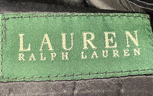 Load image into Gallery viewer, Lauren Ralph Lauren Mens Gray White Pinstripe Wool Two-Button Blazer Size 44S
