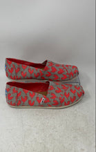 Load image into Gallery viewer, Toms Womens Classic Gray Orange Year Of The Rooster Slip-On Shoes Size 8.5
