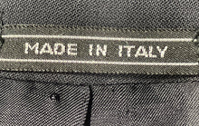 Load image into Gallery viewer, Studio Milano Mens Black Long Sleeve Notch Lapel Double-Breasted Blazer No Size

