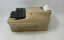 Load image into Gallery viewer, Stenograph Reporter Model 1970 Beige Portable Manual Shorthand Machine Untested
