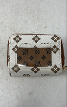 Load image into Gallery viewer, Charis Ma Womens Brown Printed Leather Small Travel Zip-Around Wallet
