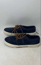 Load image into Gallery viewer, Polo Ralph Lauren Mens Faxon Low Blue Lace-Up Low Top Sneakers Shoes Size 11.5 D
