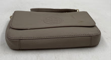 Load image into Gallery viewer, Authentic Tory Burch Womens Gray Shoulder Crossbody Bag Stained
