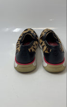 Load image into Gallery viewer, Cole Haan Womens 4.ZERØGRAND Brown Animal Print Penny Loafer Shoes Size 7B
