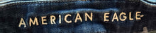 Load image into Gallery viewer, American Eagle Womens Blue Pockets Distressed Jeans Cut-Off Short Size 4
