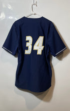 Load image into Gallery viewer, Adidas Mens Blue Calvary Flag Style Number #34 Baseball Jersey Size 42
