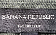 Load image into Gallery viewer, Banana Republic Mens Green Printed Tailored Fit Flat Front Dress Pants Sz 38x32
