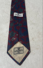 Load image into Gallery viewer, Ungaro Mens Multicolor Printed Silk Adjustable Formal Pointed Tie One Size
