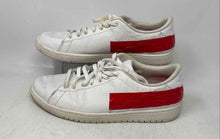 Load image into Gallery viewer, Nike Mens Air Jordan 1 Centre Court White Red Lace-Up Sneakers Shoes Size 12
