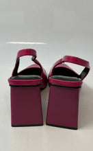 Load image into Gallery viewer, BCBGeneration Womens Trina Pink Leather Pointed Toe Slingback Heels Size 6.5
