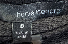Load image into Gallery viewer, Harve Benard Womens Black Flat Front Straight &amp; Pencil Skirt Size 8 With Tag
