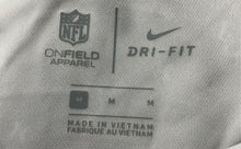 Load image into Gallery viewer, Nike Womens White Miami Dolphins Dri-Fit NFL Football Polo Shirt Size M
