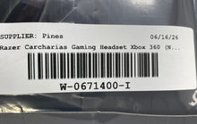 Load image into Gallery viewer, Razer Carcharias Stereo 2.0 Over The Ear Gaming Headset For Xbox 360 Not Tested
