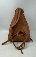Load image into Gallery viewer, Nanette Lepore Womens Brown Outer Pockets Adjustable Strap Zipper Backpack
