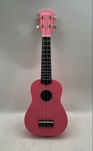 Load image into Gallery viewer, Everjoys Pink Black 4 String Right Handed Beginner Soprano Ukulele
