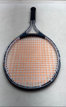 Load image into Gallery viewer, Spalding Denim Full-Cut White And Orange Sporting Equipment Tennis Racquet
