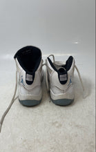 Load image into Gallery viewer, Nike Kids Air Jordan 11 378039-104 White Blue Lace-Up Sneakers Shoes Size 12C
