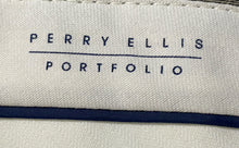 Load image into Gallery viewer, Perry Ellis Mens Brown Pleated Front Straight-Leg Dress Pants Size 40x30
