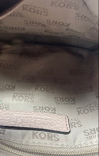 Load image into Gallery viewer, Michael Kors Womens Julia Nude Pebbled Leather Adjustable Strap Crossbody Bag

