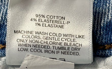 Load image into Gallery viewer, Express Mens Blue Classic Five-Pocket Design Button Front Skinny Jeans Sz 29x32

