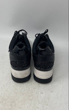 Load image into Gallery viewer, Michael Kors Womens Georgie Black White Lace-Up Sneaker Shoes 10M
