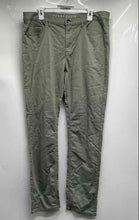 Load image into Gallery viewer, Perry Ellis Mens Green Flat Front Belt Loops Skinny Leg Chino Pants 36x32 W/Tags
