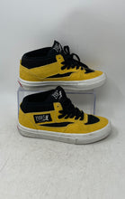 Load image into Gallery viewer, Vans X Bruce Lee Mens Half Cab 508357 Yellow Black Lace-Up Sneaker Shoes Size 5

