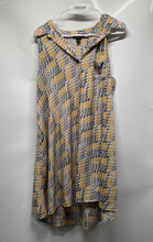 Load image into Gallery viewer, Alfani Womens Multicolor Printed Sleeveless Collared Shirt Dress Size 14

