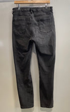 Load image into Gallery viewer, Karl Lagerfeld Paris Womens Black Button Front Belt Loops Straight Leg Jeans 10
