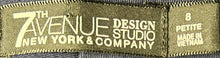 Load image into Gallery viewer, 7th Avenue Design Studio New York &amp; Company Womens Blue Trouser Pants Size 8
