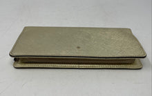Load image into Gallery viewer, Kate Spade New York Womens Gold-Tone Mini Travel Zip-Around Wallet
