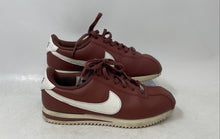 Load image into Gallery viewer, Nike Kids Cortez DM0950-200 Red Leather Lace-Up Low Top Running Shoes Size 2.5Y
