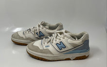 Load image into Gallery viewer, New Balance Kids 550 GSB550FC White Low Top Lace-Up Sneaker Shoes Size 7M
